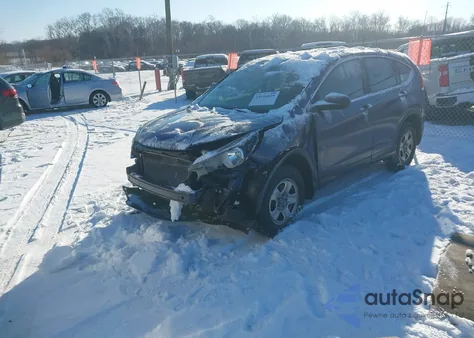 2014 Honda Cr-V Lx из США, поврежденный, VIN 2HKRM4H37EH708757